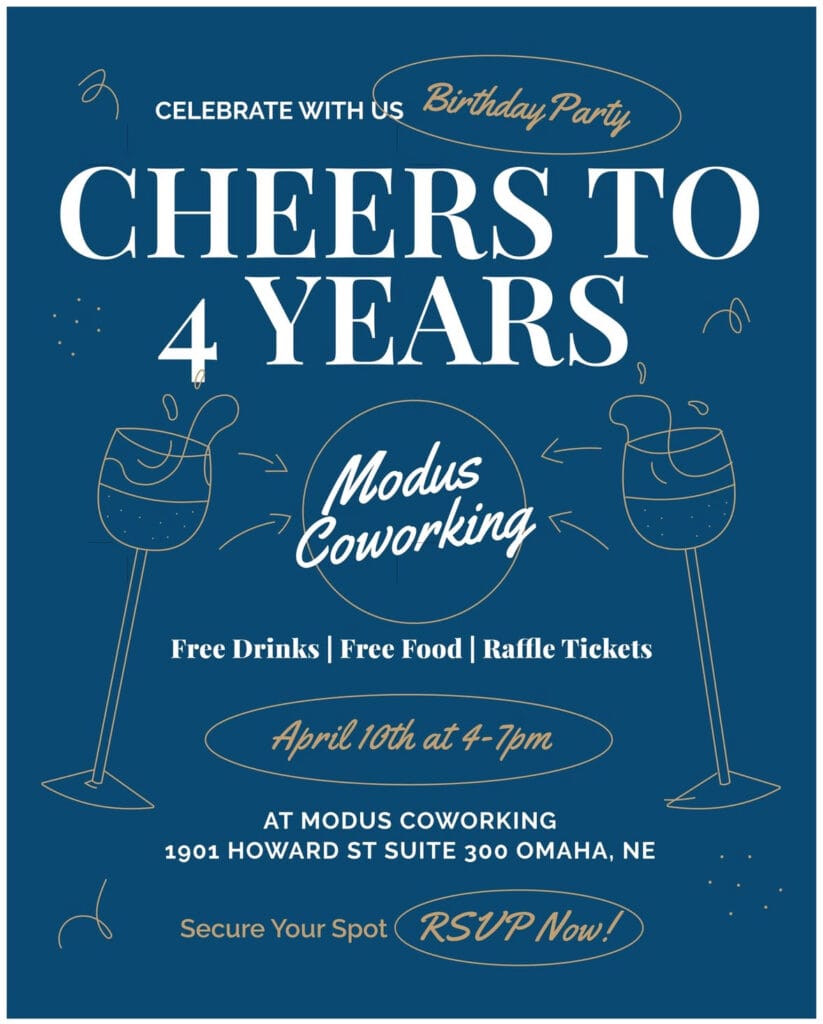 Cheers to 4 Years at Modus