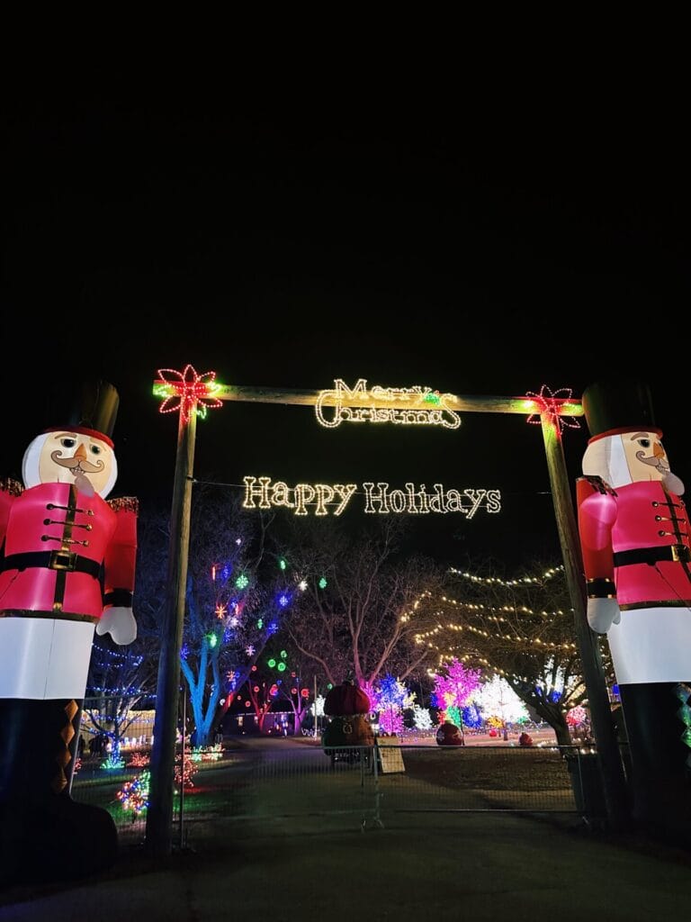 Frosty Nights Christmas Village & Lights