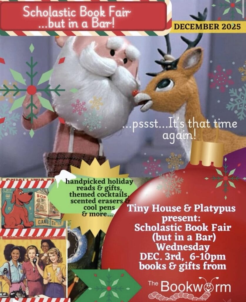 Scholastic Book Fair…but in a Bar