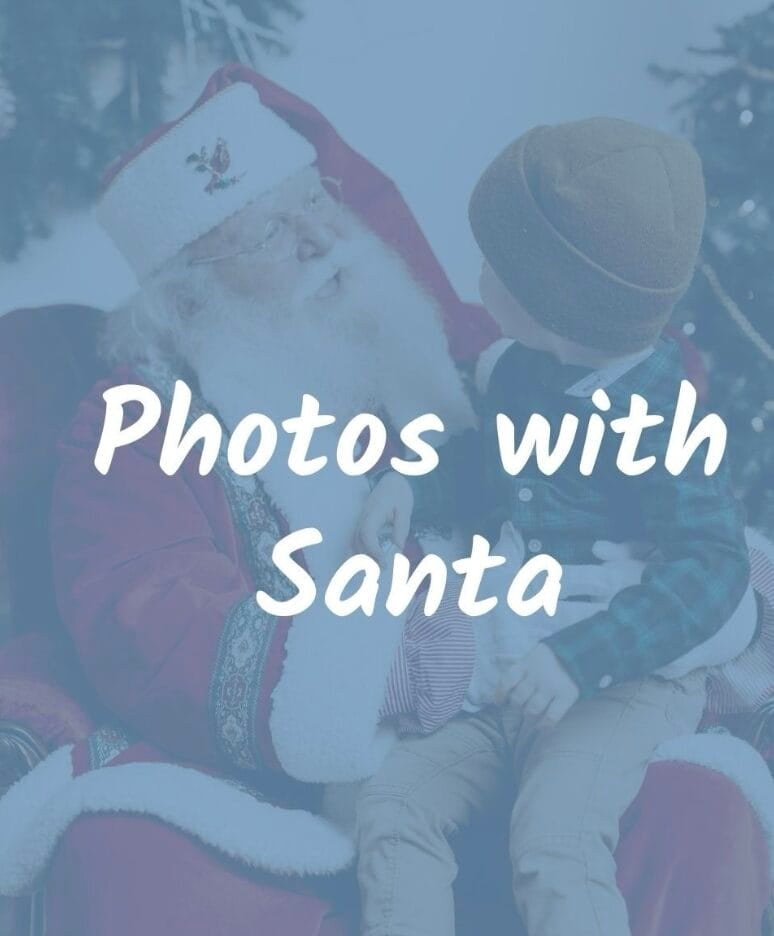 Photos with Santa