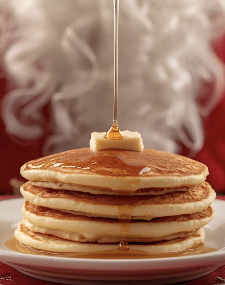 Pancakes with Santa