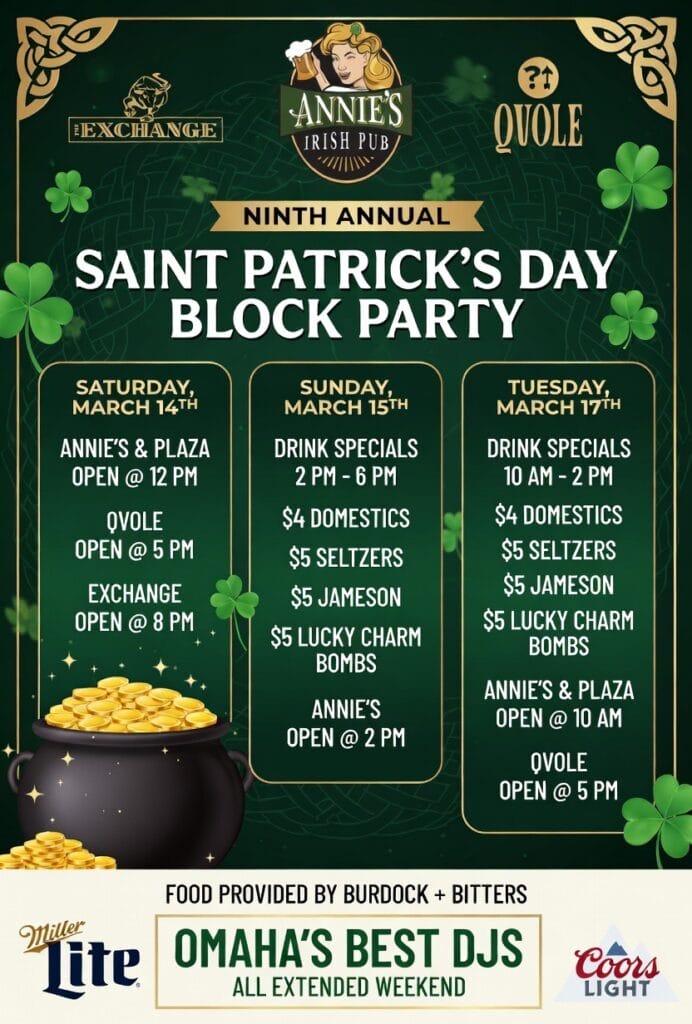 Saint Patrick’s Day Block Party