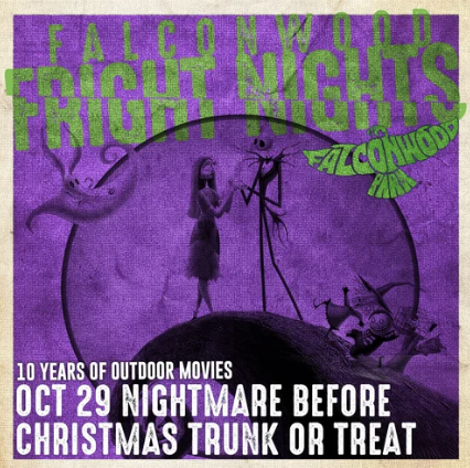 Falconwood Fright Nights: Nightmare Before Christmas Trunk or Treat
