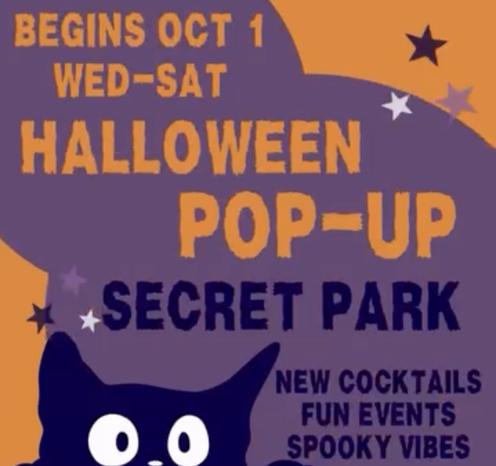 Secret Park Halloween Pop-Up