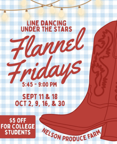 Flannel Fridays: Line Dancing Under the Stars