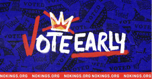 No Kings: Vote Early Omaha