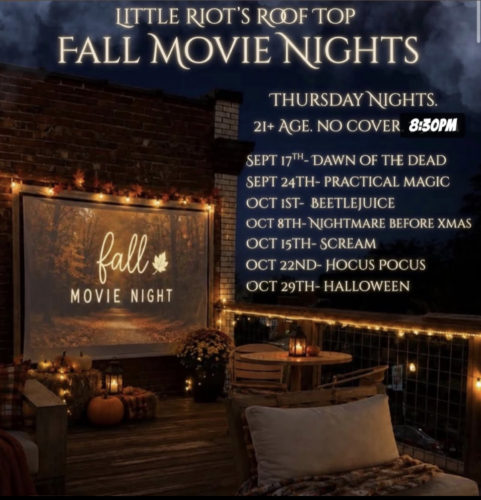 Rooftop Fall Movie Nights